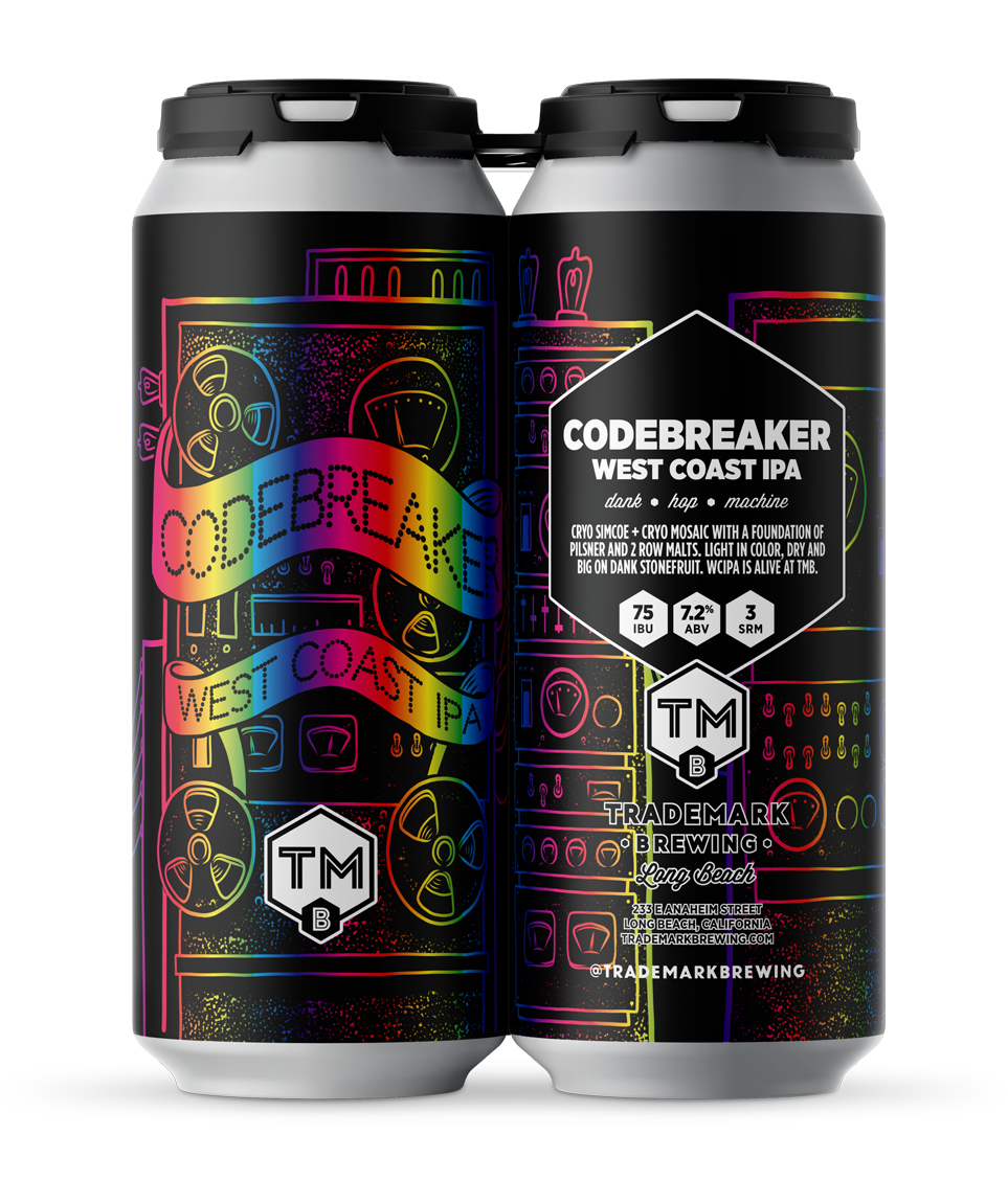 Codebreaker | West Coast IPA | 7% ABV – Trademark Brewing